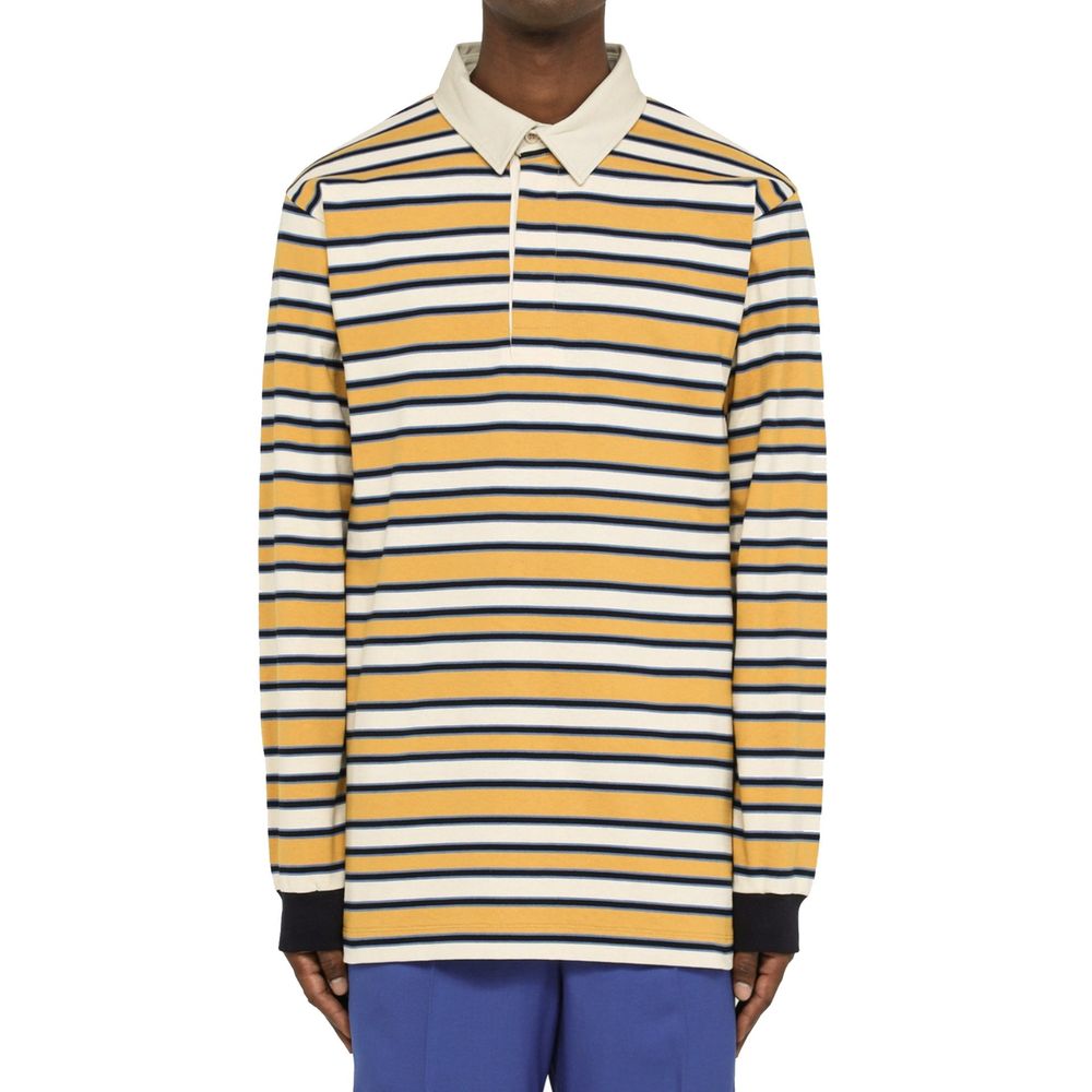 Gucci Striped Polo Shirt for Men