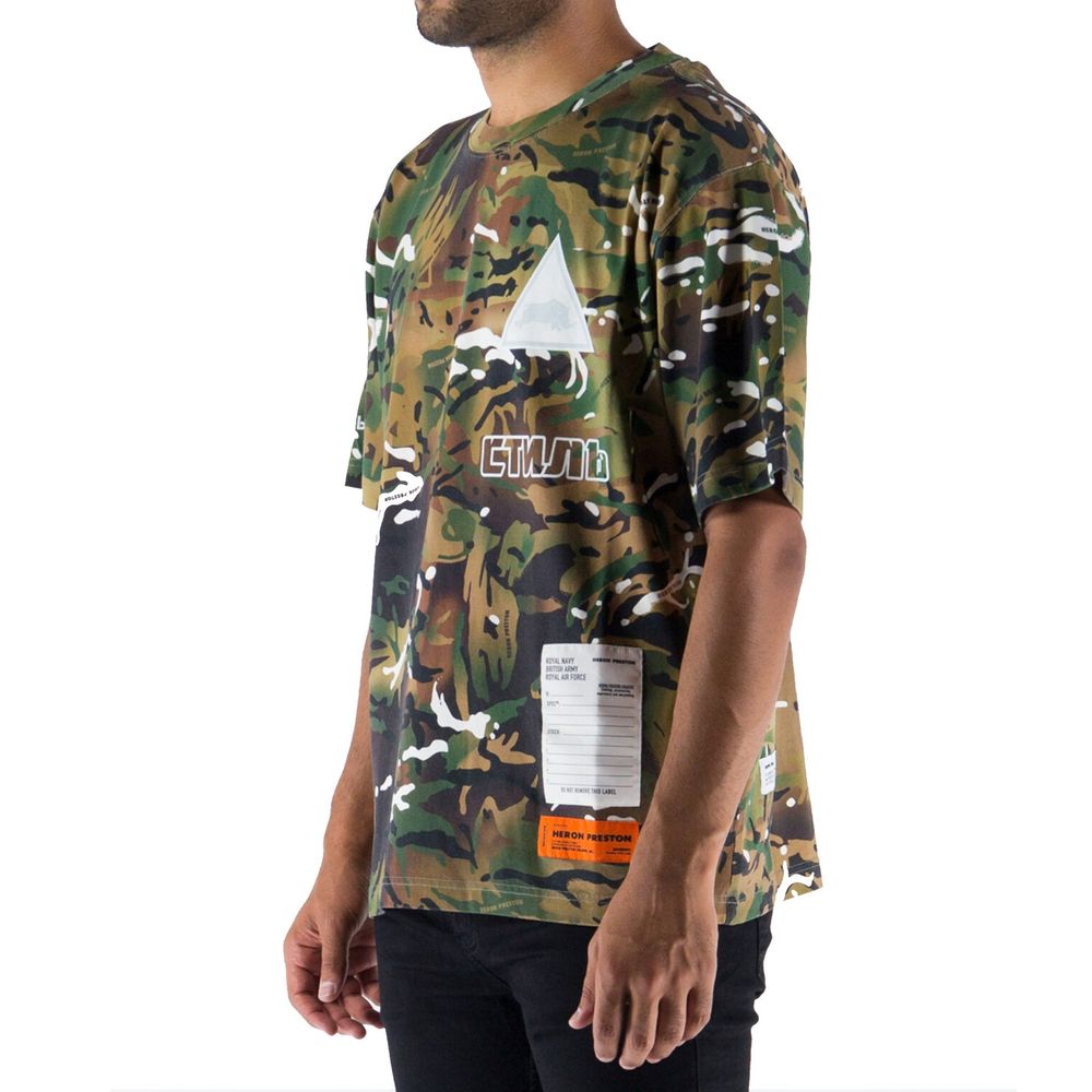 Heron Preston Camouflage T-shirt for Men