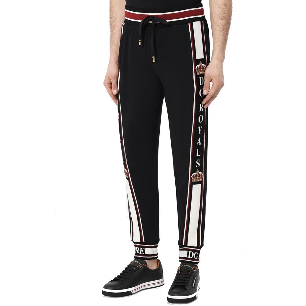 Dolce & Gabbana Logo Pants: Elevate Your Casual Elegance
