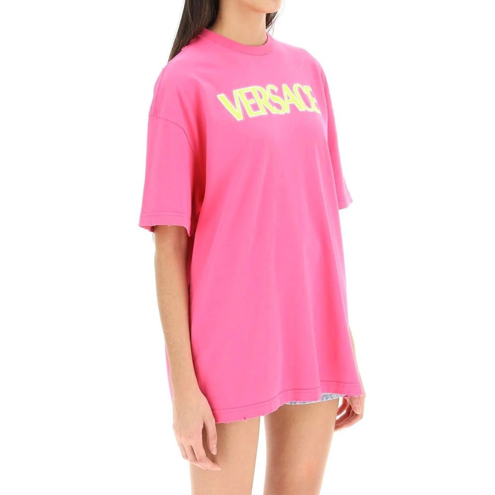 Versace Cotton Logo Top – Bold Luxury Redefined