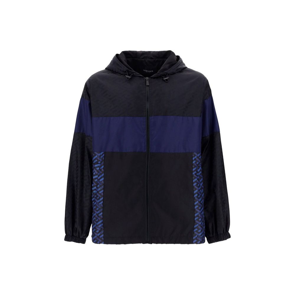 Versace Hooded Windbreaker Jacket – Luxury with Attitude