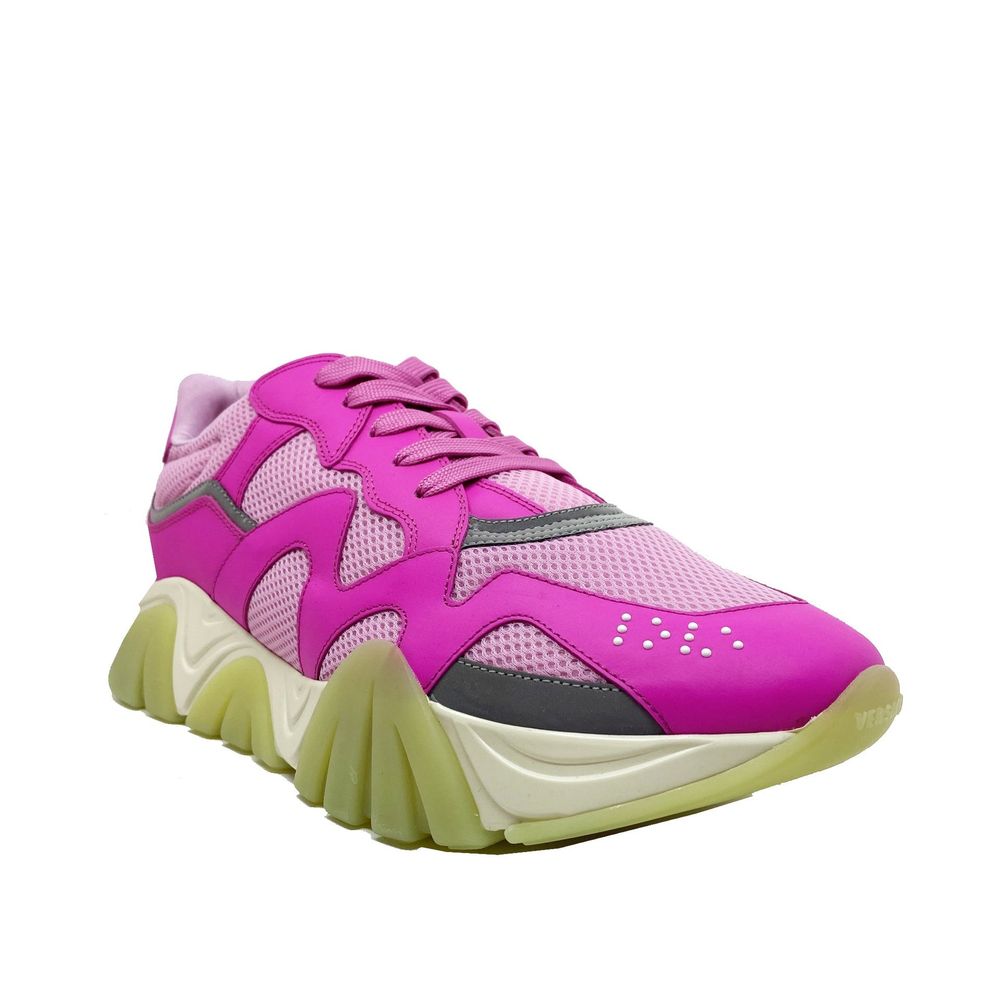 Versace Logo Sneakers - Bold Italian Luxury Footwear for the Modern Man