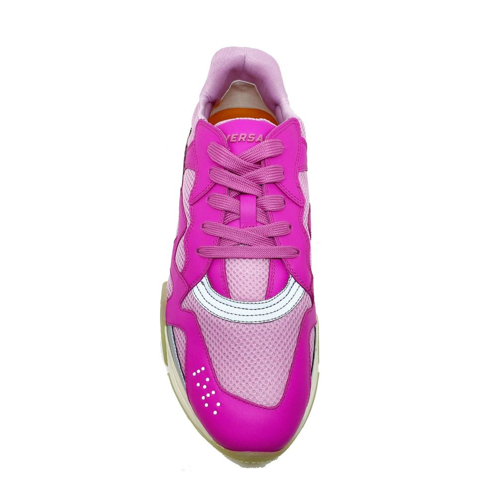 Versace Logo Sneakers - Bold Italian Luxury Footwear for the Modern Man