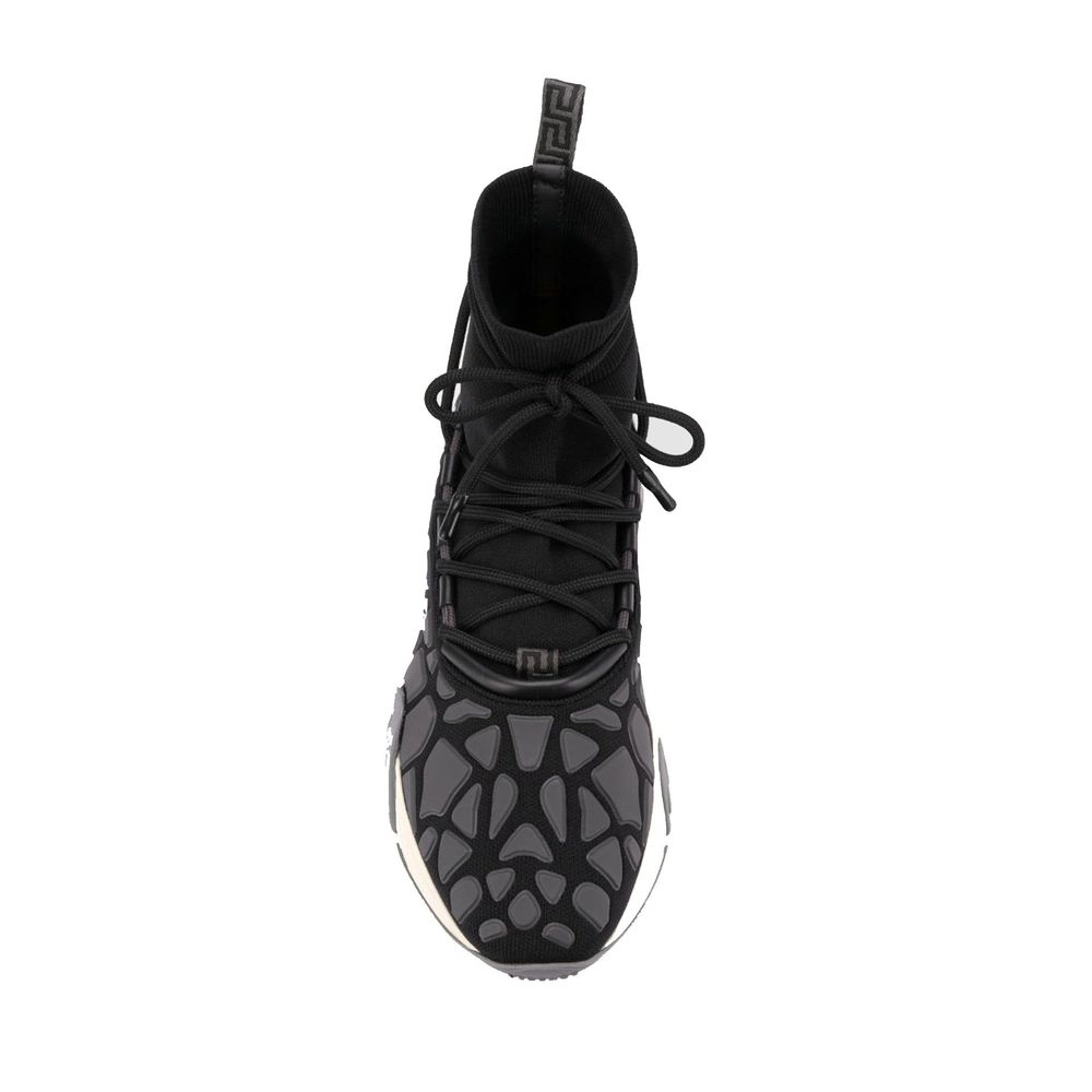 Versace Squalo Drawstring Sneakers - Bold Italian Footwear