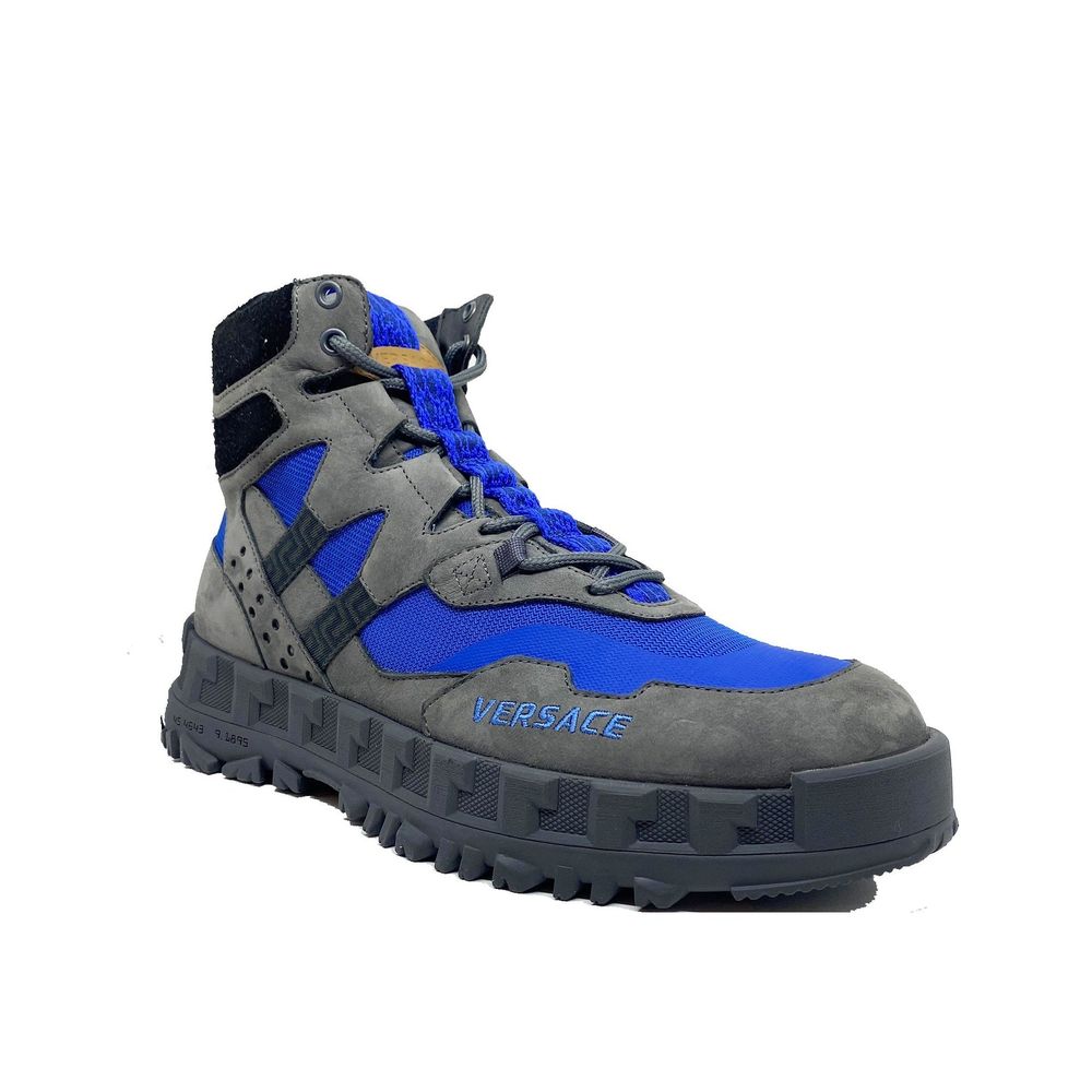 Versace Suede Hiking Boots: The Pinnacle of Luxury Adventure