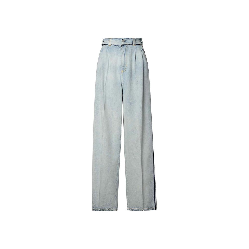 Maison Margiela Cotton Denim Jeans - Wide-Leg Relaxed Fit