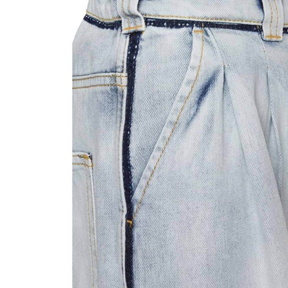Maison Margiela Cotton Denim Jeans - Wide-Leg Relaxed Fit