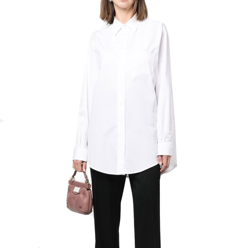 Maison Margiela Long Poplin Shirt
