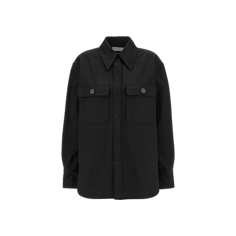 Saint Laurent Cotton Shirt - Timeless Elegance