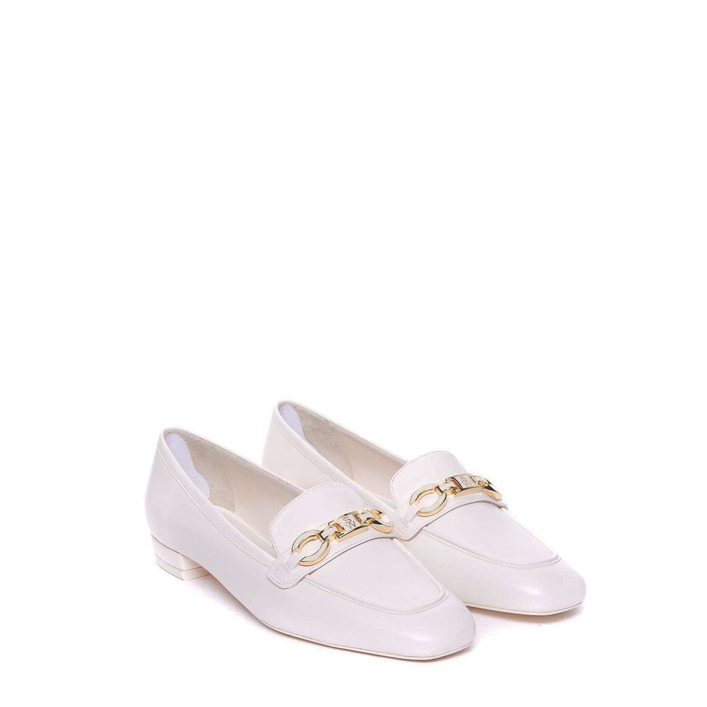 Stuart Weitzman Signature Square Leather Loafers for Women