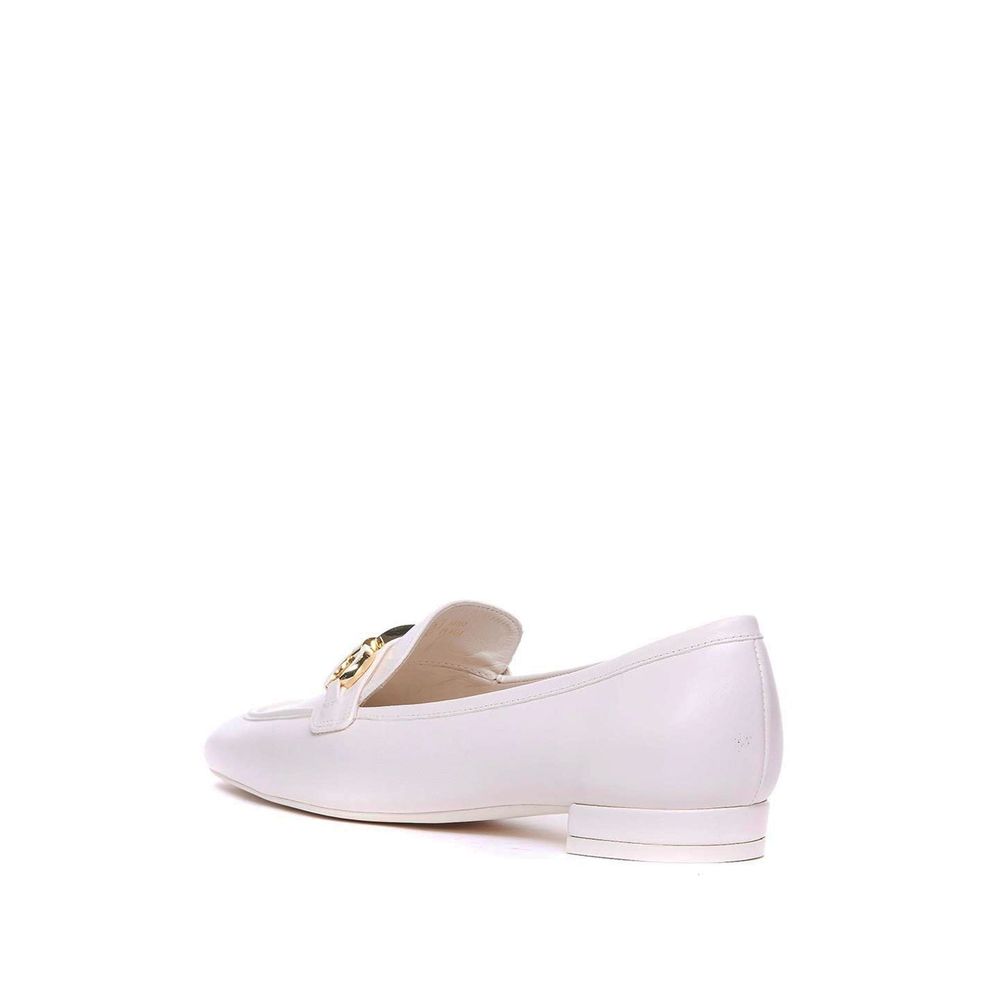 Stuart Weitzman Signature Square Leather Loafers for Women