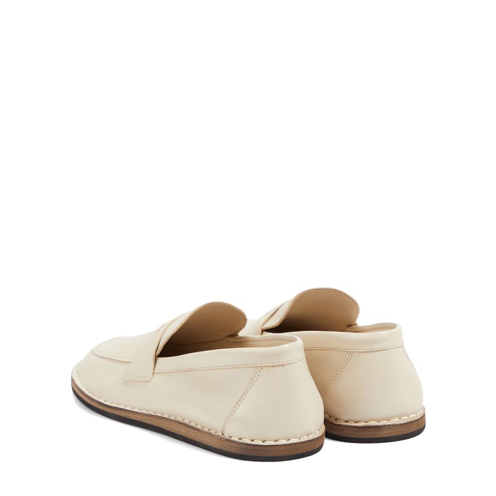 The Row Cary Leather Loafers for Women