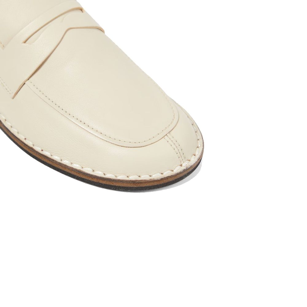 The Row Cary Leather Loafers for Women