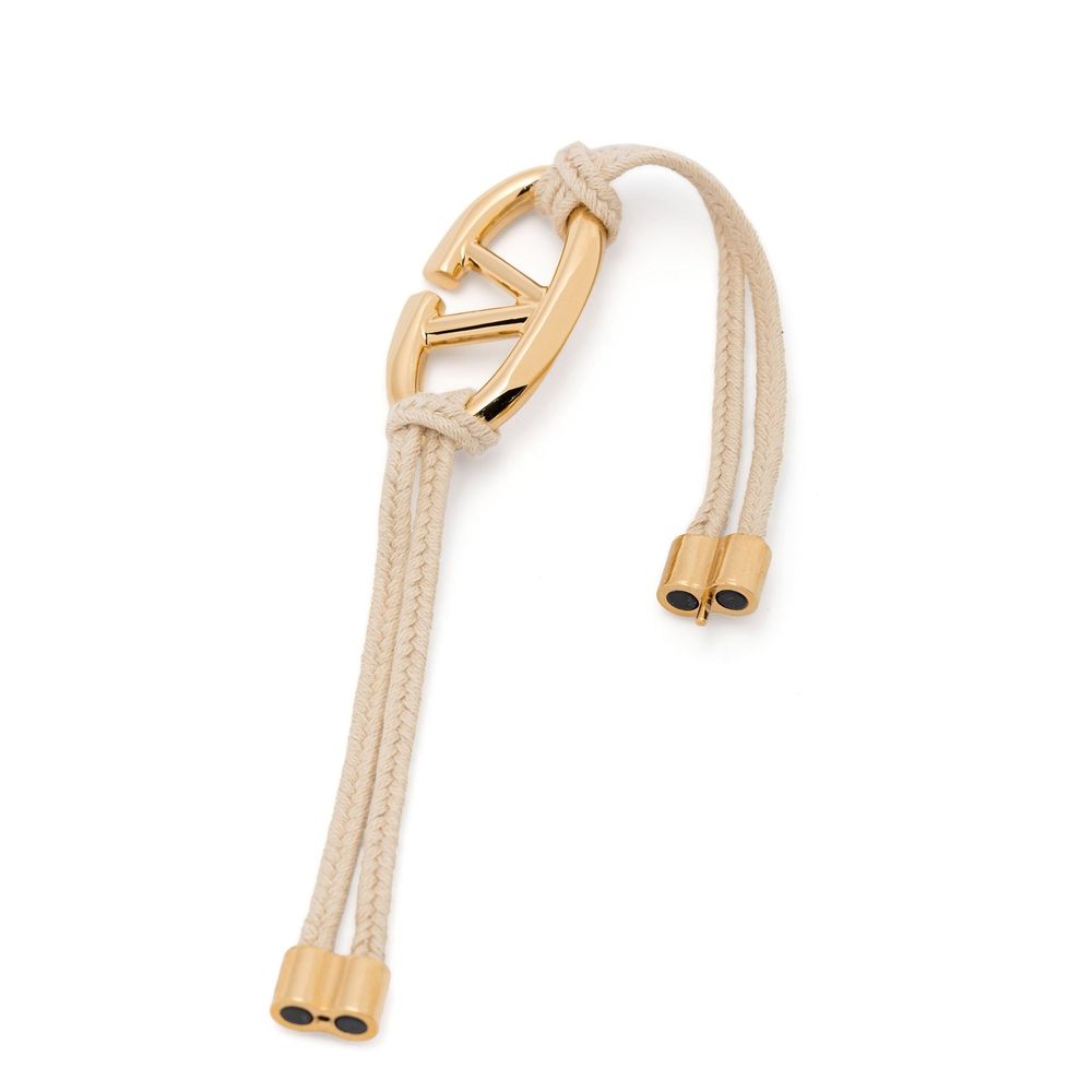 Valentino Garavani VLogo Cotton Bracelet: A Statement of Elegance