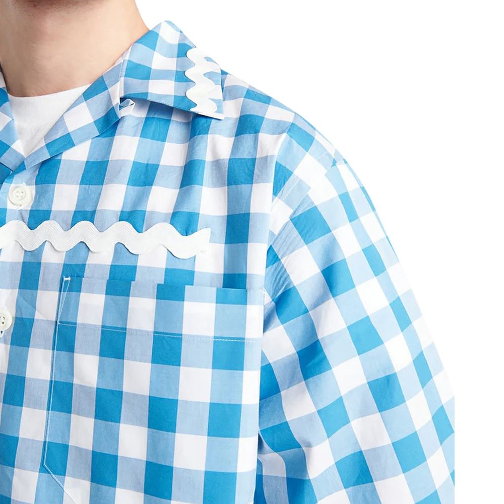 Prada Checked Cotton Shirt - Timeless Elegance Meets Modern Design