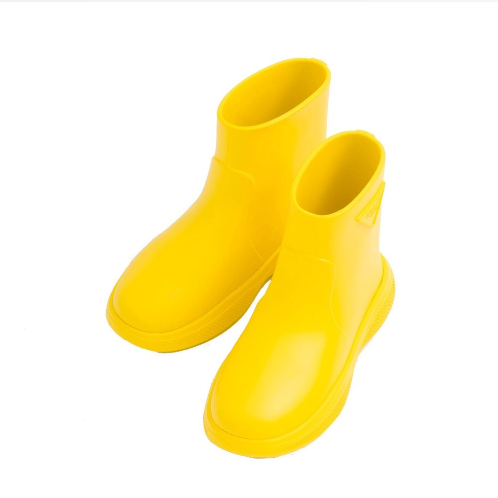 Prada Logo Rubber Boots - Effortless Elegance
