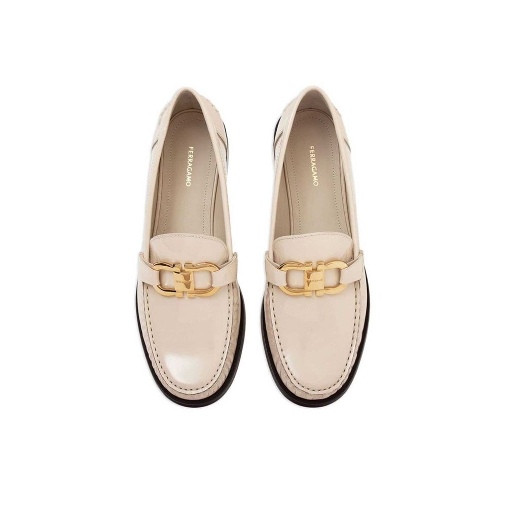 Salvatore Ferragamo Maryan Leather Loafers for Women