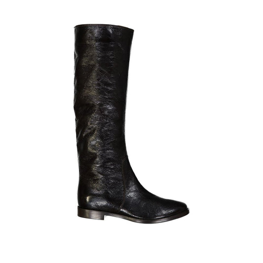 Sergio Rossi Elegant Leather Boots for Women