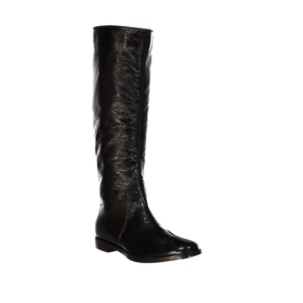 Sergio Rossi Elegant Leather Boots for Women
