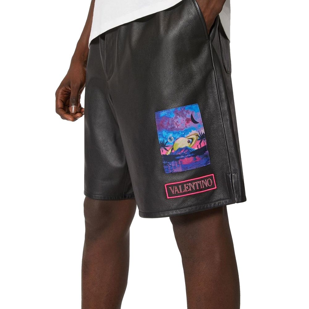 Valentino Leather Shorts: Elevate Your Casual Wardrobe