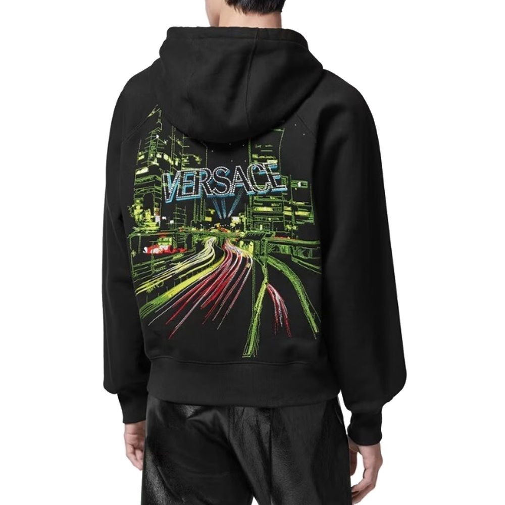Versace Hooded Sweatshirt - Bold Italian Leisurewear