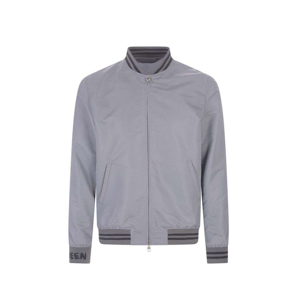 Alexander McQueen Bomber Jacket - Bold & Edgy Luxury Outerwear for Men