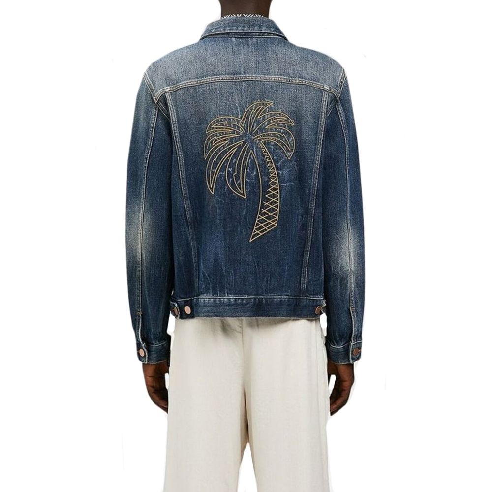 Palm Angels Denim Jacket: A Bold Statement Piece