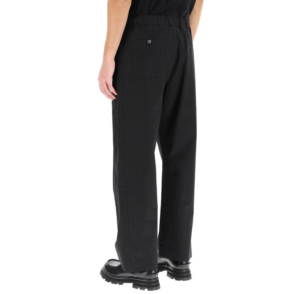 Alexander McQueen Cotton Trousers - Luxury Tailored Elegance