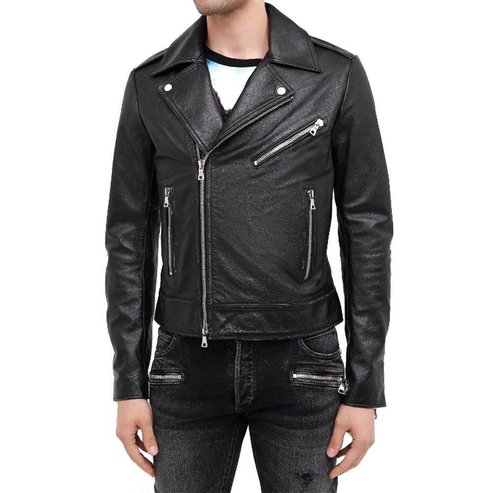 Balmain Leather Jacket: A Luxe Statement of Power and Elegance