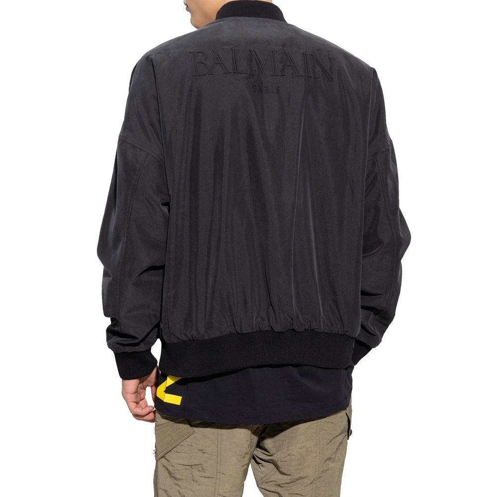 Balmain Reversible Bomber Jacket: A Fusion of Boldness and Elegance