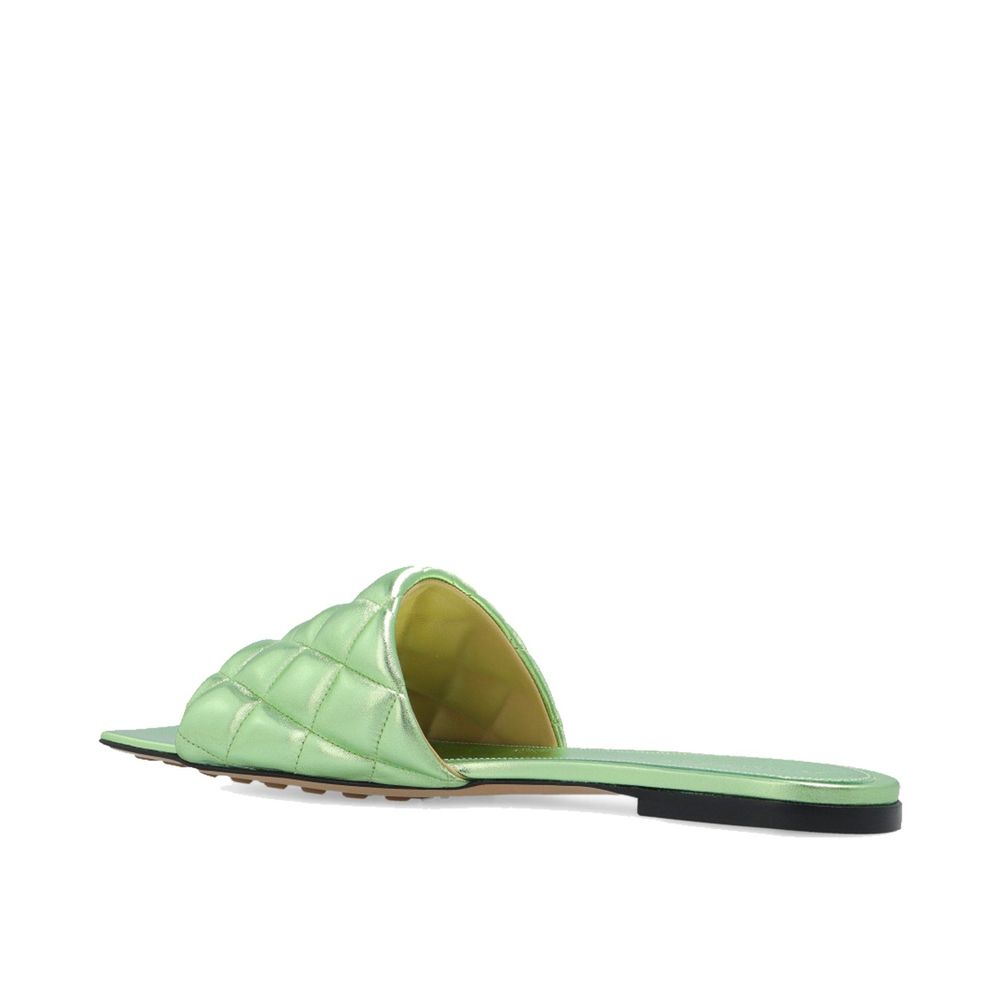 Bottega Veneta Green Padded Sandals