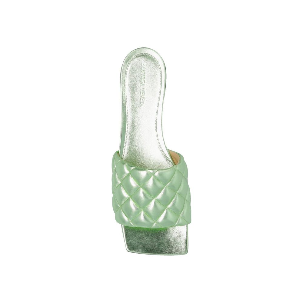 Bottega Veneta Green Padded Sandals