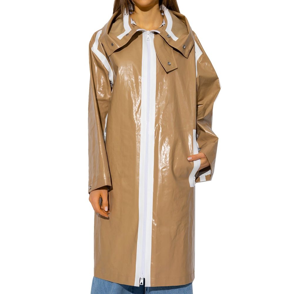 Bottega Veneta Brown Waterproof Coat