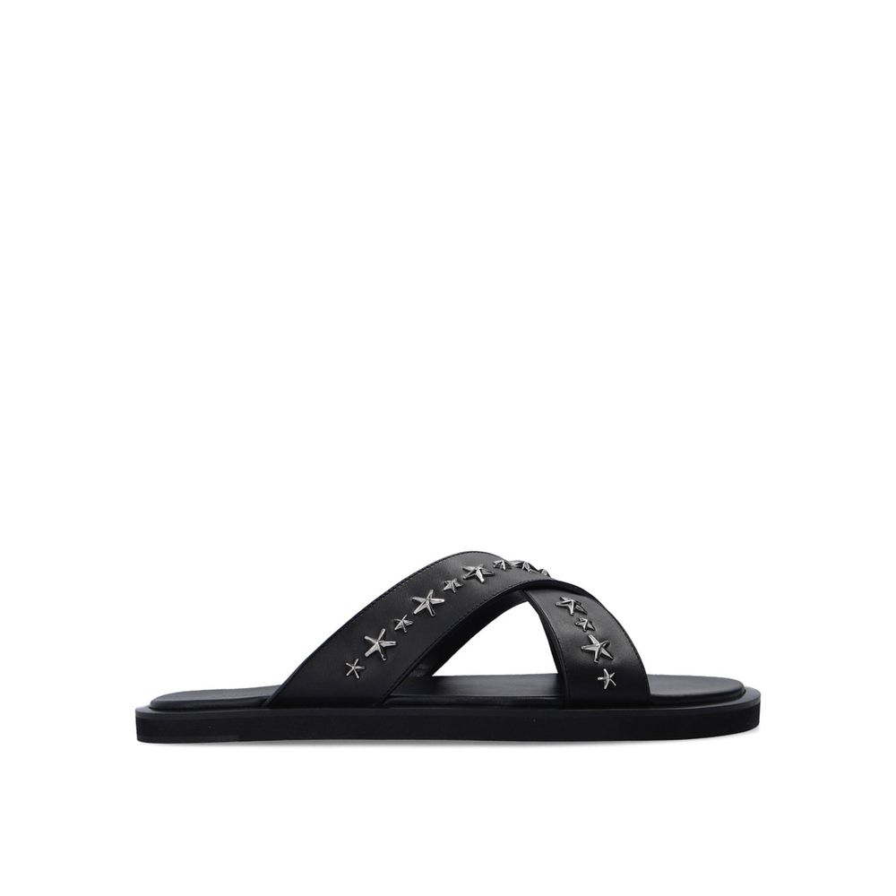 Jimmy Choo Palmo Leather Sandals for Men
