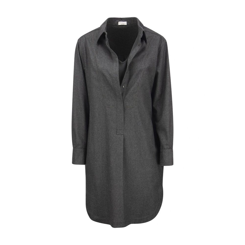 Brunello Cucinelli Luxurious Wool Dress