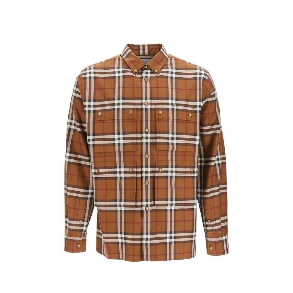 Burberry Casual Shirt: Timeless Style in Cotton
