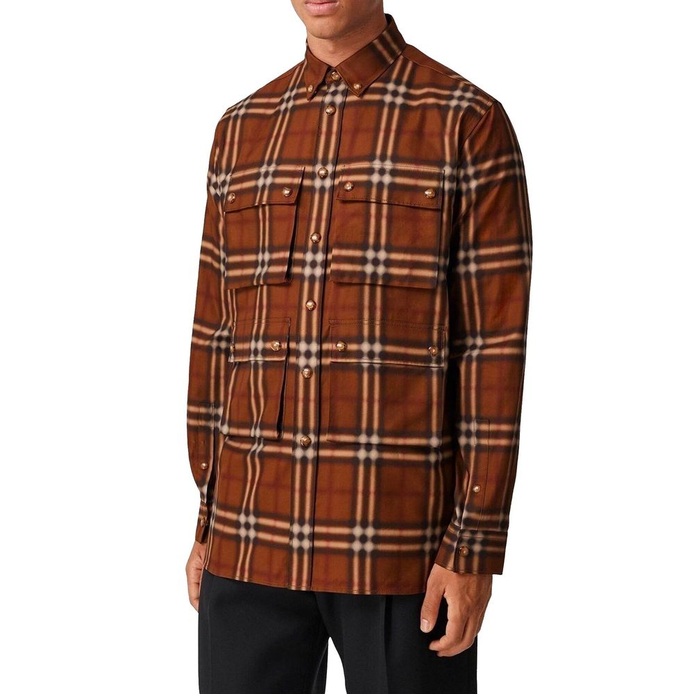 Burberry Casual Shirt: Timeless Style in Cotton