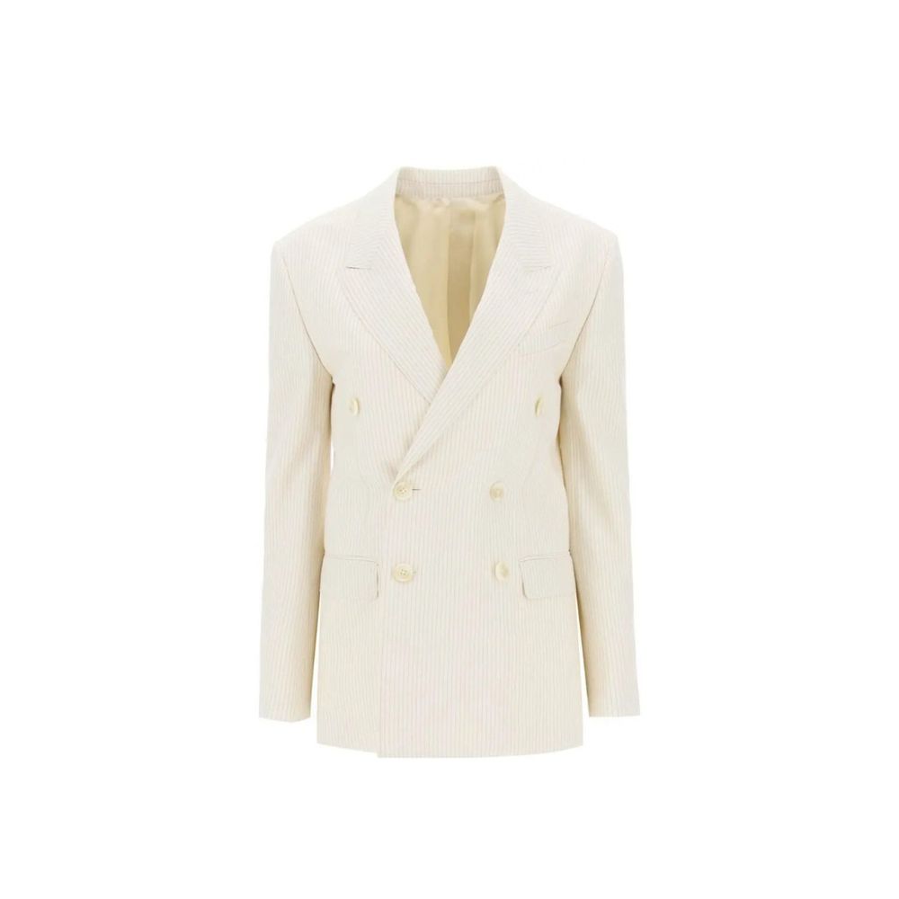 Celine Double-Breasted Wool Jacket for Women