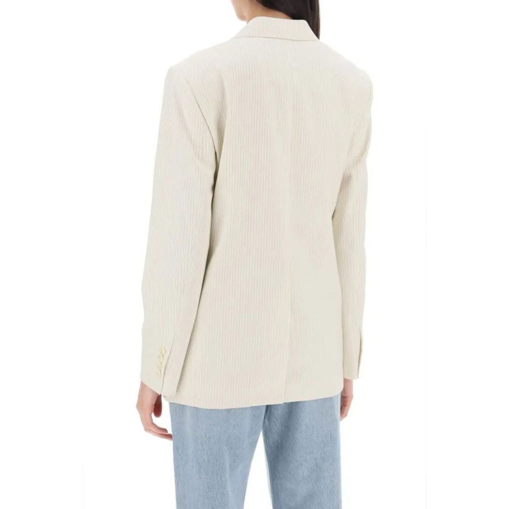 Celine Double-Breasted Wool Jacket for Women