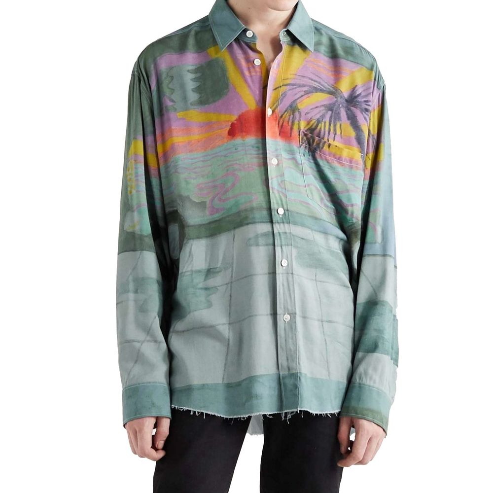 Celine Printed Shirt for Men
