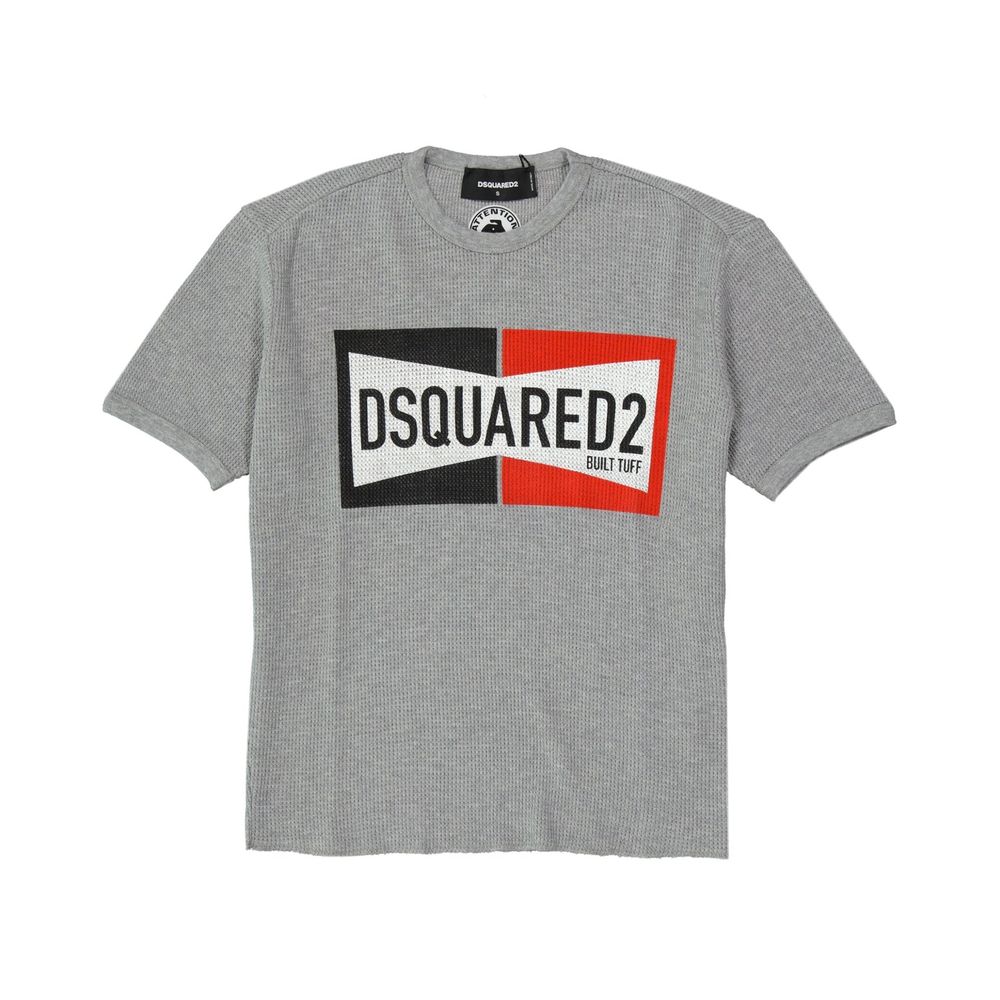 Dsquared² Two Tone Logo T-Shirt - Bold Urban Style