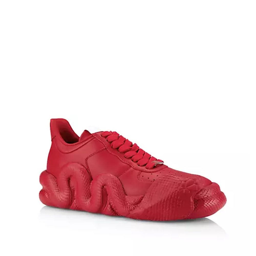 Giuseppe Zanotti Red Cobra Sneakers for Men