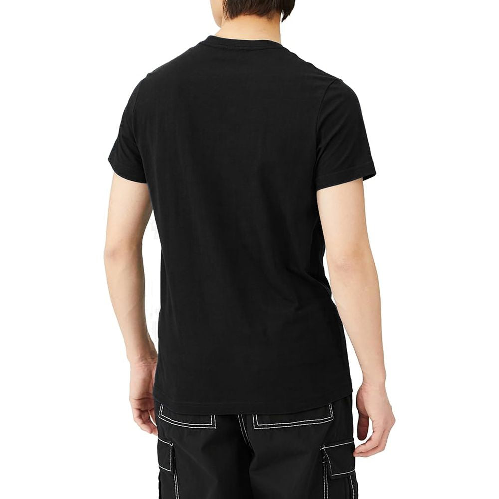 Diesel Black Cotton T-Shirt - Elegant Casual Wear