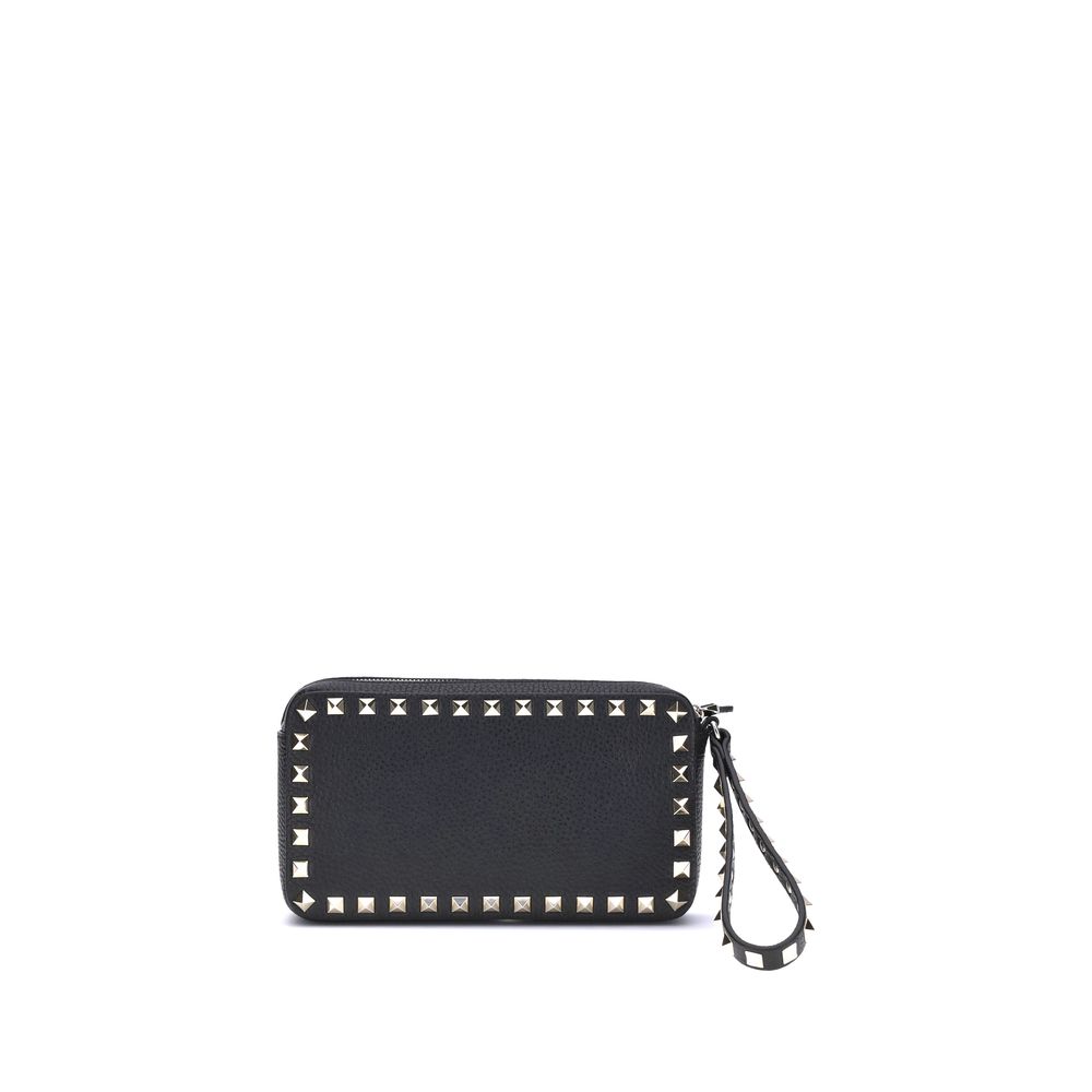 Valentino Garavani Rockstud Vitello Stampa Alc Pochette