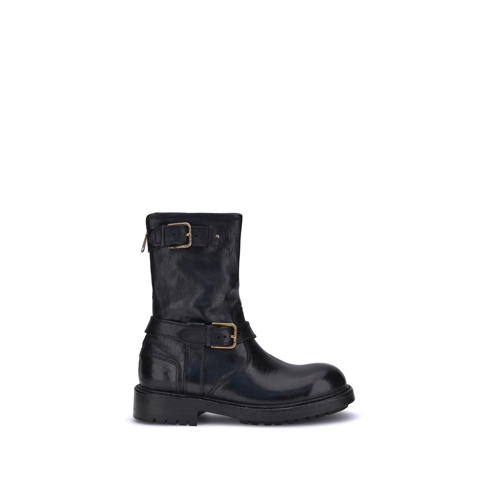 Dolce & Gabbana Leather Boots: A Statement of Italian Craftsmanship
