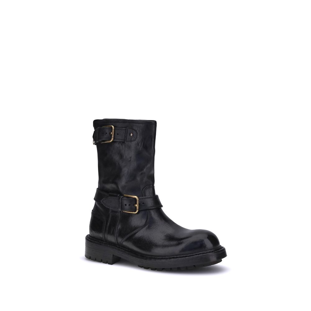 Dolce & Gabbana Leather Boots: A Statement of Italian Craftsmanship