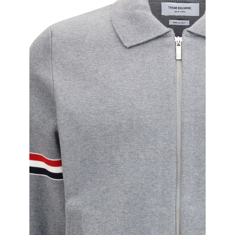 Thom Browne Zip Sweatshirt - Elevated Casualwear
