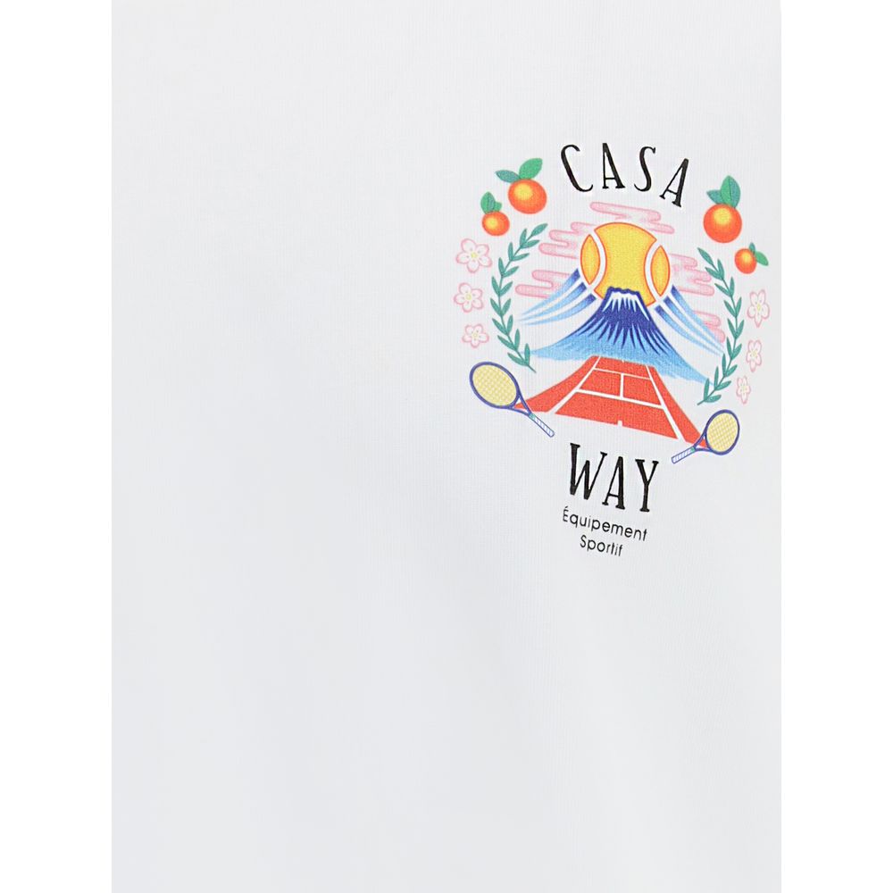 Casablanca Casa Way Mountain Printed T-Shirt