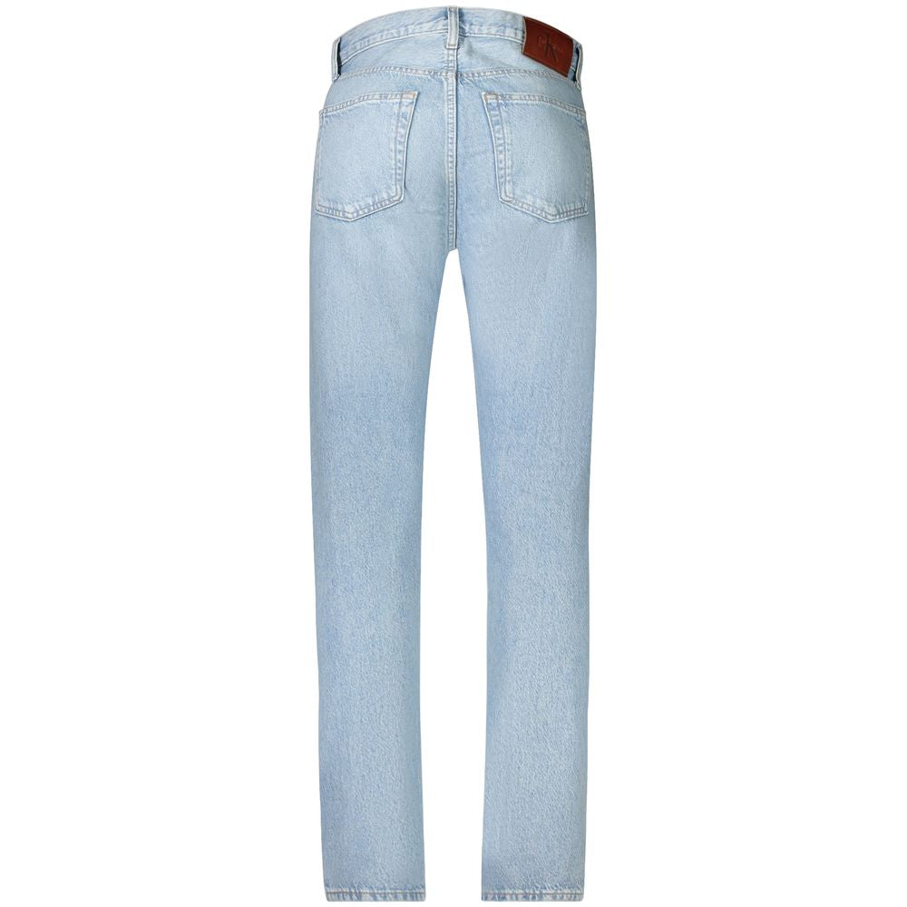 Calvin Klein Blue Cotton Jeans