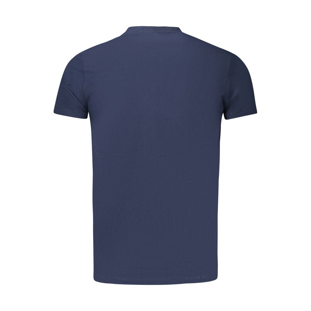 Pepe Jeans Blue Cotton T-Shirt with Logo